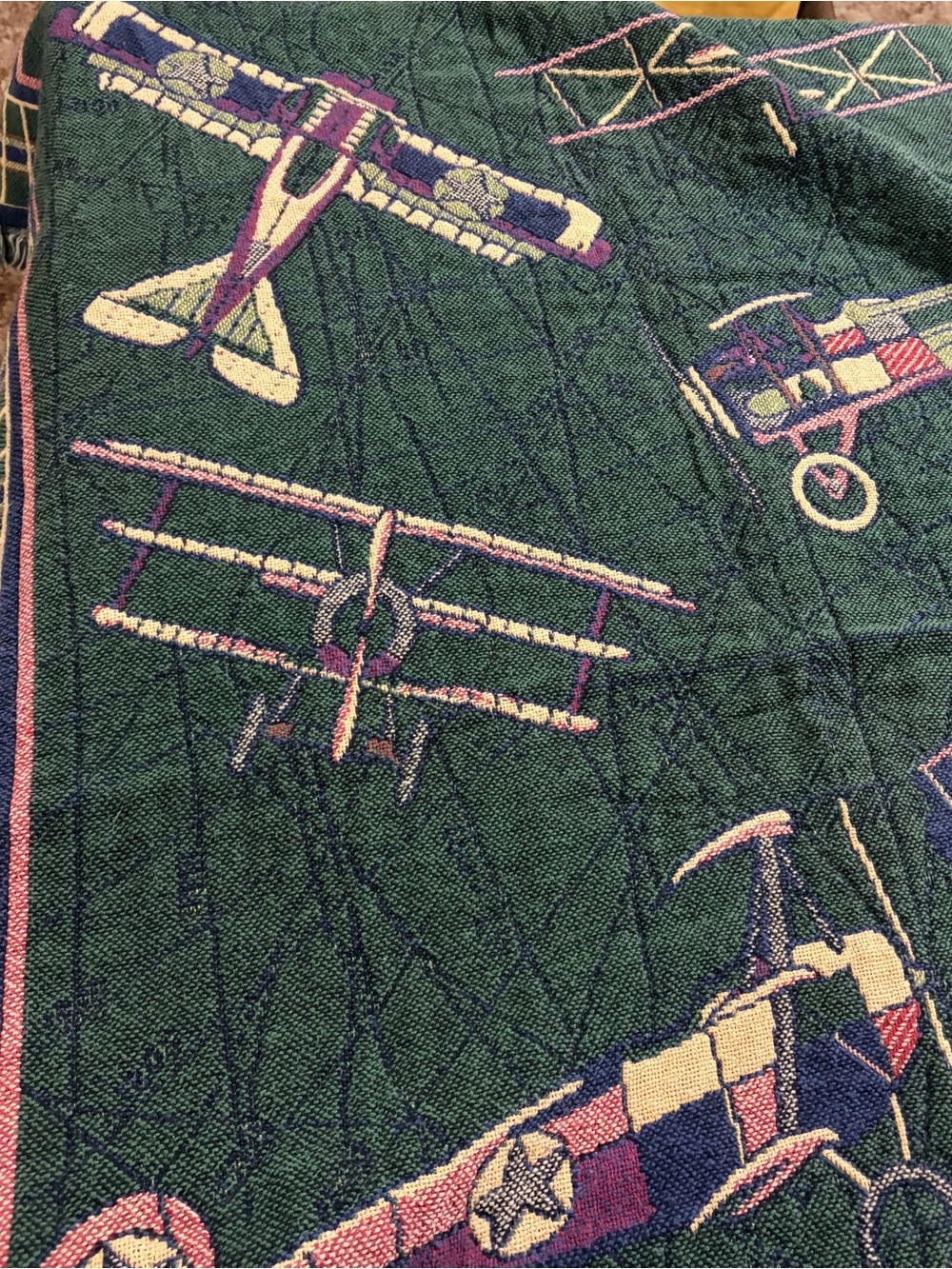 Vintage Goodwin Weavers Tapestry Throw - Picture 4 of 5